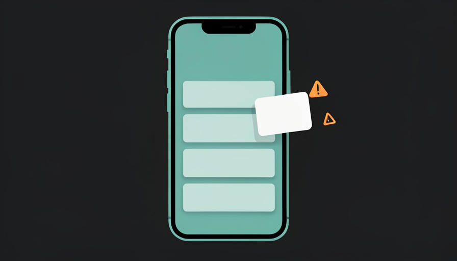 Conceptual illustration of a phone showing a fantasy roster with a player card being swiped off and a warning symbol, evoking an accidental fantasy drop