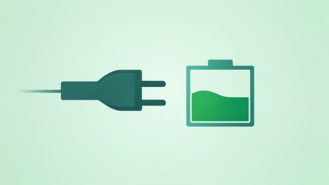 Conceptual illustration of an EV charging plug beside a battery symbol partly filled with a small pause icon, evoking a charging session that stopped early