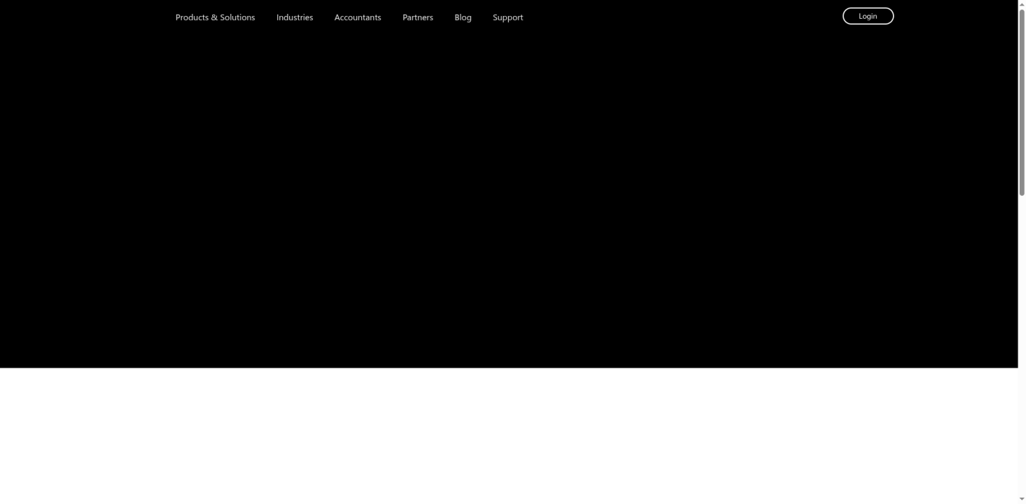 Sage Accounting software page