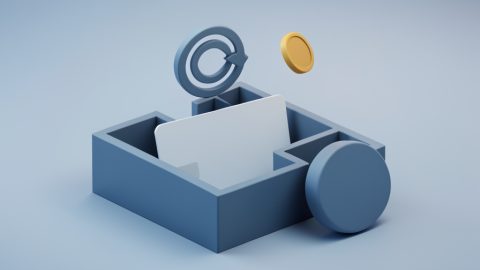 Conceptual illustration of a subscription card tangled in a maze with a recurring charge symbol, evoking cancellation traps that keep billing