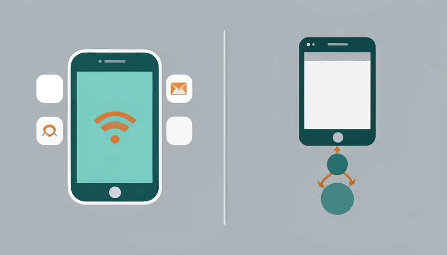 An iPhone on airport WiFi with a VPN shield covering all apps beside a two-hop Private Relay path covering the browser